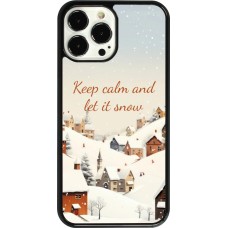 Coque iPhone 13 Pro Max - Winter 25 Winter Keep calm and let it snow