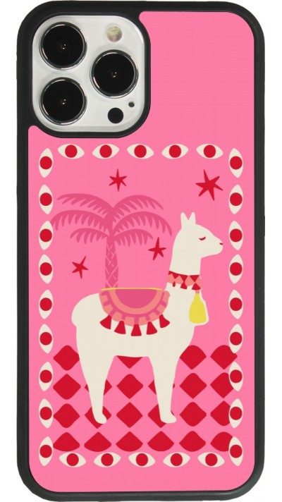 Coque iPhone 13 Pro Max - Silicone rigide noir Alpaca 2026