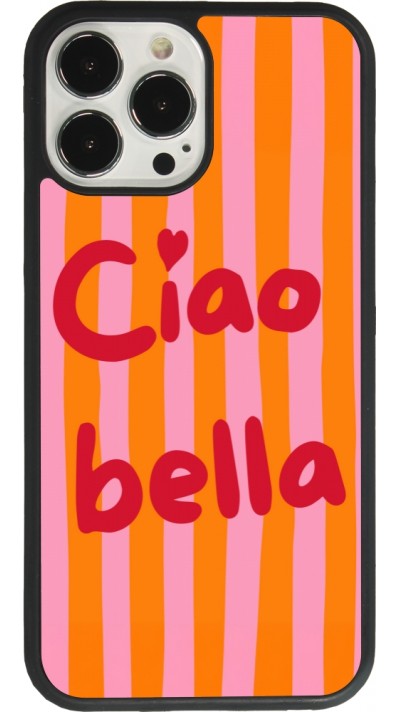 Coque iPhone 13 Pro Max - Silicone rigide noir Bye Bella 2026