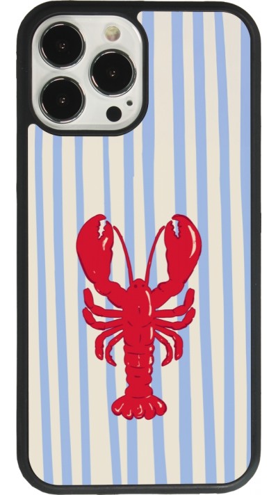 Coque iPhone 13 Pro Max - Silicone rigide noir Red lobster 2026