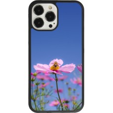 Coque iPhone 13 Pro Max - Silicone rigide noir Bee on a flower 2026