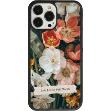 Coque iPhone 13 Pro Max - Silicone rigide noir Full Bloom 2026
