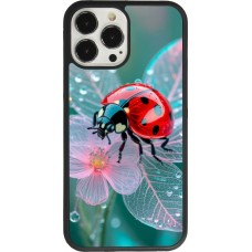 Coque iPhone 13 Pro Max - Silicone rigide noir Ladybird in bloom 2026