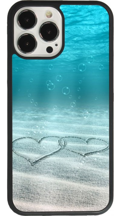 Coque iPhone 13 Pro Max - Silicone rigide noir Summer 18 19
