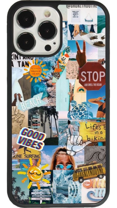 Coque iPhone 13 Pro Max - Silicone rigide noir Summer 2021 15