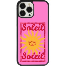 Coque iPhone 13 Pro Max - Silicone rigide noir Sun sun 2026