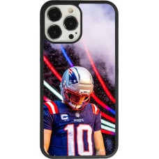 Coque iPhone 13 Pro Max - Silicone rigide noir Super Bowl 26 Patriots 3