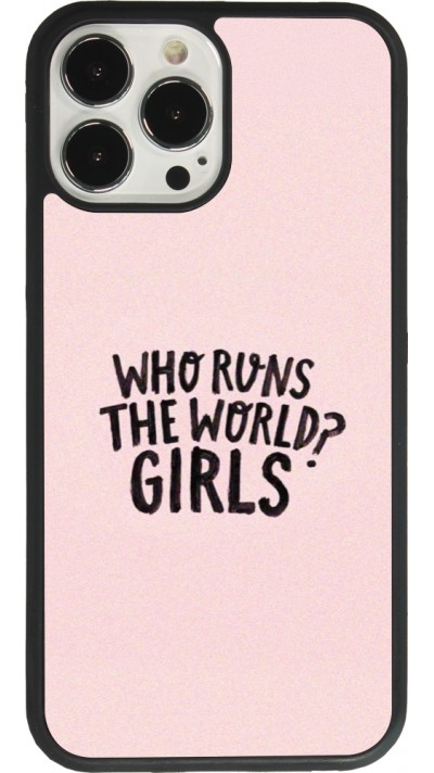 Coque iPhone 13 Pro Max - Silicone rigide noir Womens day 2026 3