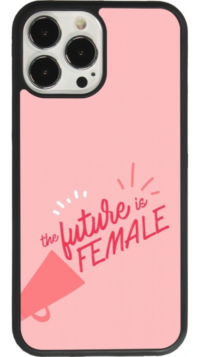 Coque iPhone 13 Pro Max - Silicone rigide noir Womens day 2026 4