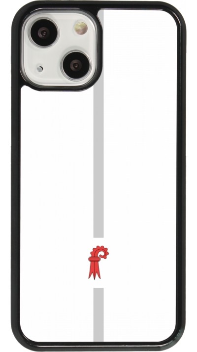 iPhone 13 mini Case Hülle - Kanton BL weiss