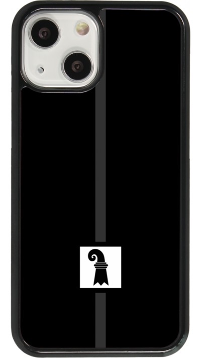 iPhone 13 mini Case Hülle - Kanton BS schwarz