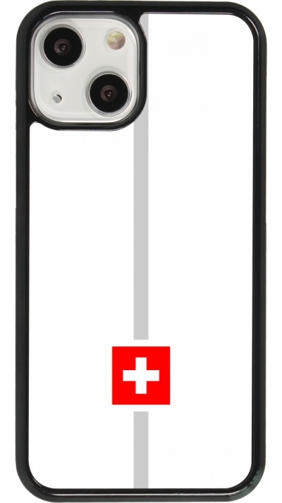 iPhone 13 mini Case Hülle - Kanton CH weiss