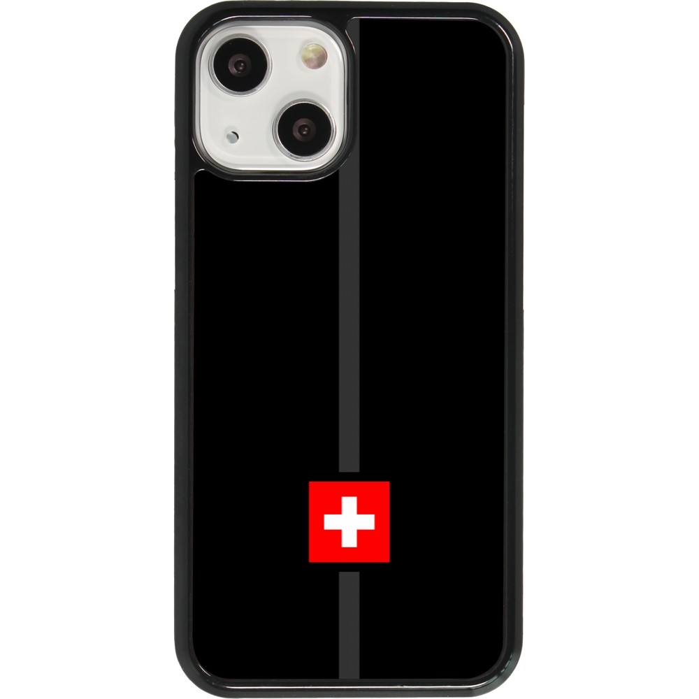 iPhone 13 mini Case Hülle - Kanton CH schwarz