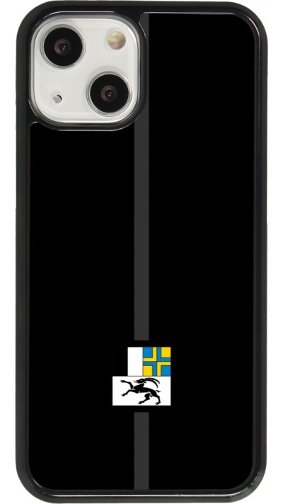 iPhone 13 mini Case Hülle - Kanton GR schwarz
