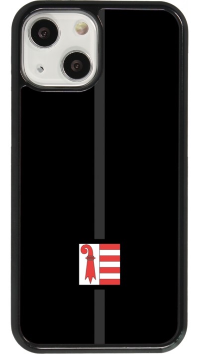iPhone 13 mini Case Hülle - Kanton JU schwarz