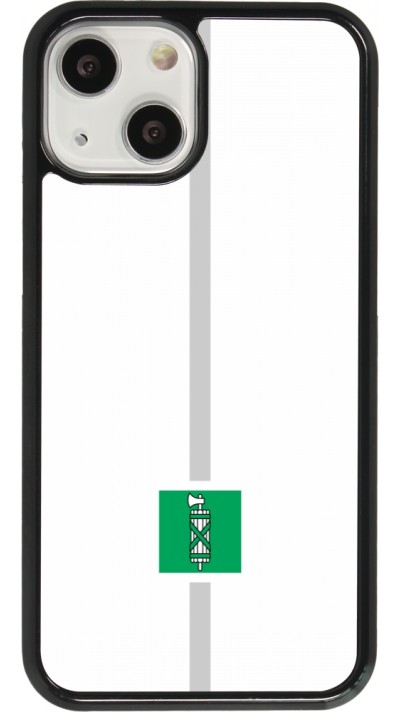 iPhone 13 mini Case Hülle - Kanton SG weiss