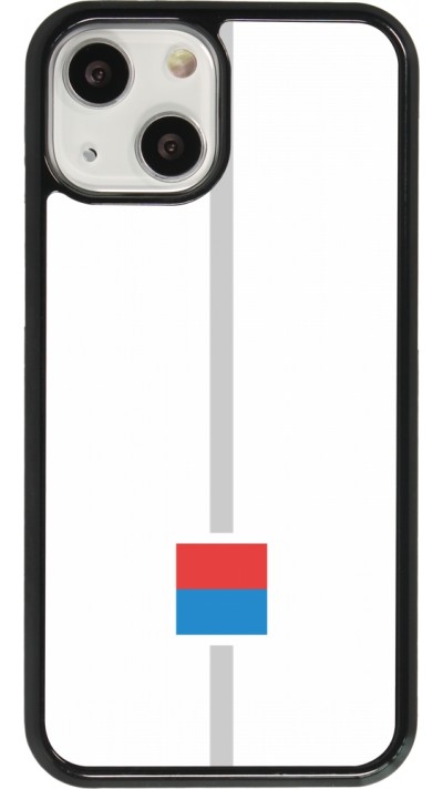 iPhone 13 mini Case Hülle - Kanton TI weiss