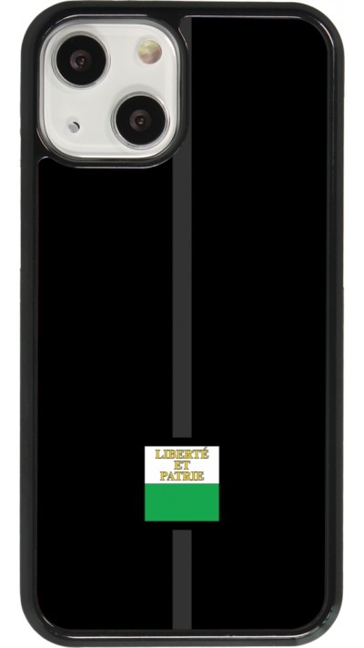 iPhone 13 mini Case Hülle - Kanton VD schwarz