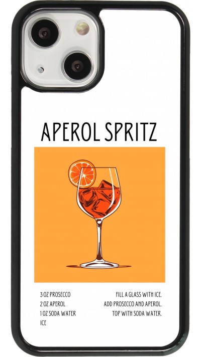 Coque iPhone 13 mini - Cocktail recette Aperol Spritz