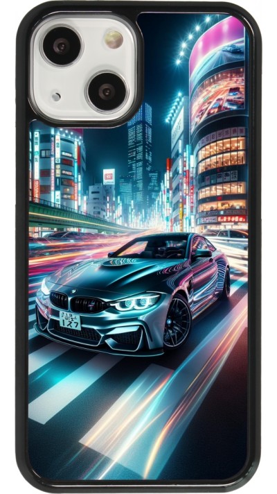Coque iPhone 13 mini - BMW M4 Tokyo Night