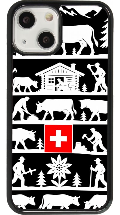 iPhone 13 mini Case Hülle - Poya Schweiz 1 schwarz