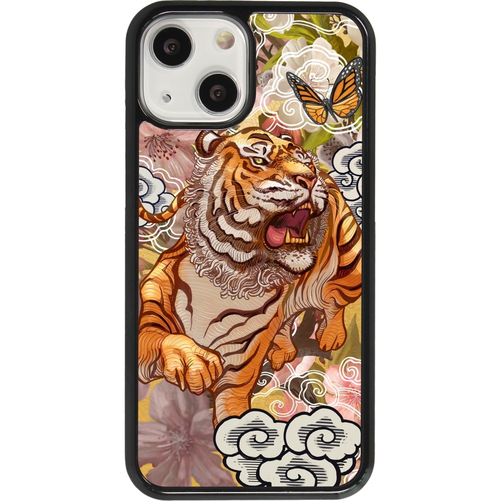 Coque iPhone 13 mini - Spring 23 japanese tiger
