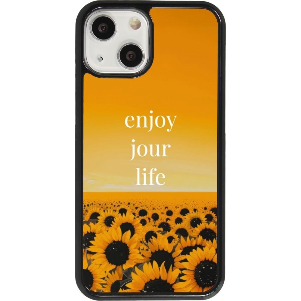 Coque iPhone 13 mini - Summer 2025 Enjoy your life
