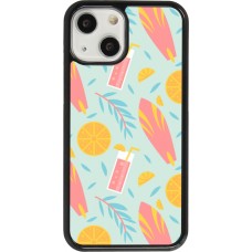 Coque iPhone 13 mini - Summer 2025 Pattern citron