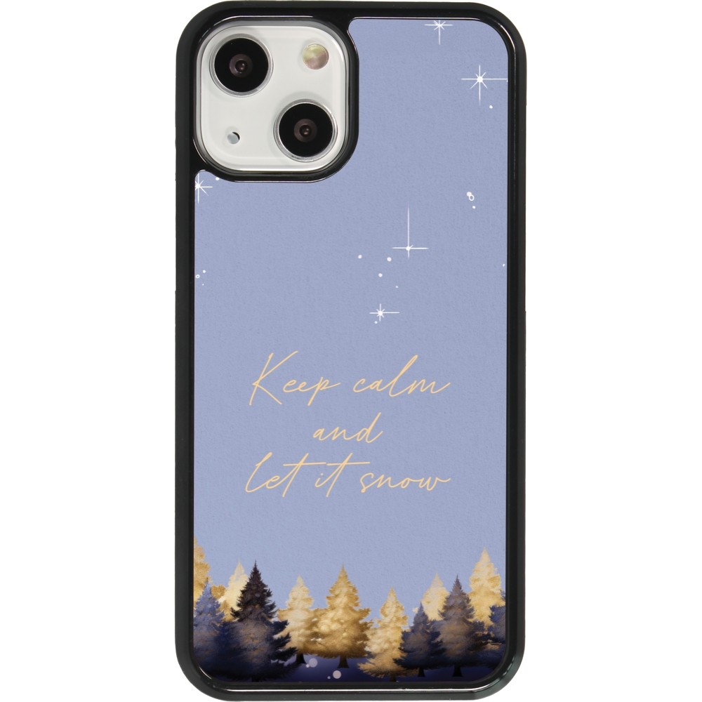 Coque iPhone 13 mini - Winter 25 Winter illustration of trees