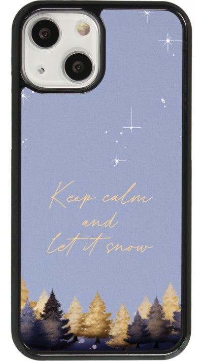 Coque iPhone 13 mini - Winter 25 Winter illustration of trees