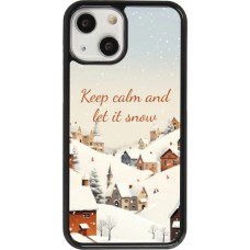 Coque iPhone 13 mini - Winter 25 Winter Keep calm and let it snow