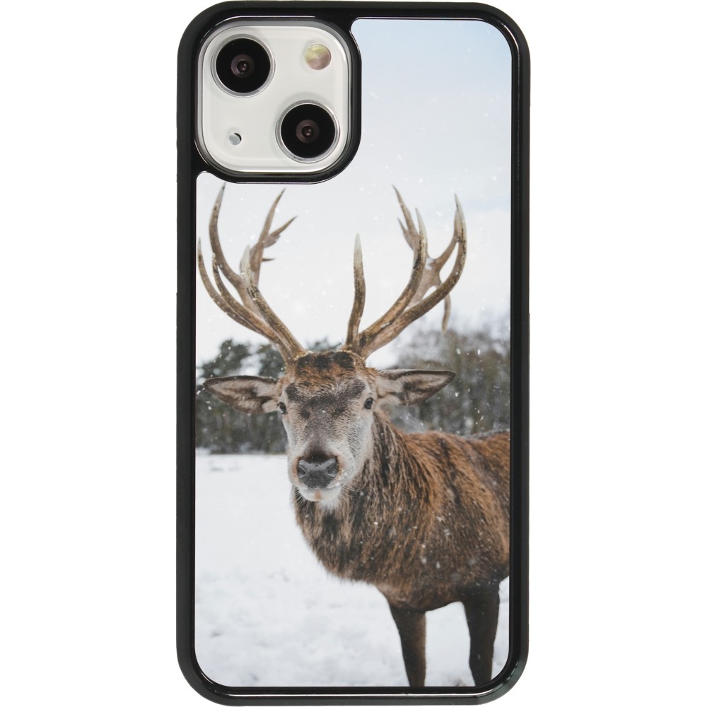 Coque iPhone 13 mini - Winter 25 Winter reindeer