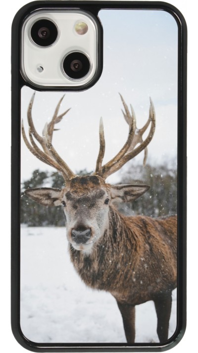 Coque iPhone 13 mini - Winter 25 Winter reindeer