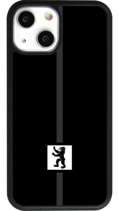 iPhone 13 mini Case Hülle - Silikon schwarz Kanton AI schwarz