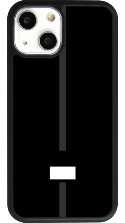 iPhone 13 mini Case Hülle - Silikon schwarz Kanton FR schwarz