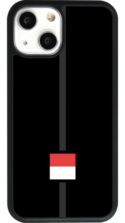iPhone 13 mini Case Hülle - Silikon schwarz Kanton SO schwarz