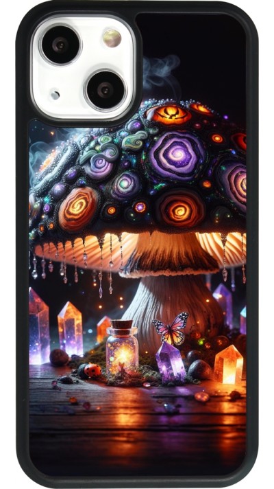 iPhone 13 mini Case Hülle - Silikon schwarz Halloween Zaubertrank Magie