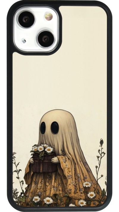 iPhone 13 mini Case Hülle - Silikon schwarz Halloween 2025 Ghost gardener
