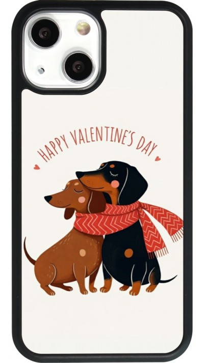 iPhone 13 mini Case Hülle - Silikon schwarz Saint Valentines Day 26 Happy Valentine