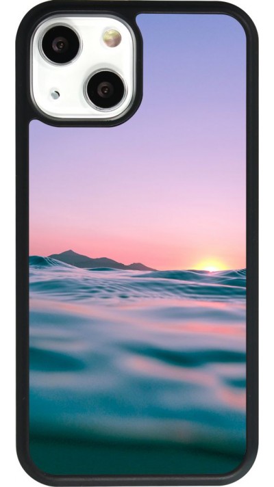 Coque iPhone 13 mini - Silicone rigide noir Summer 2021 12