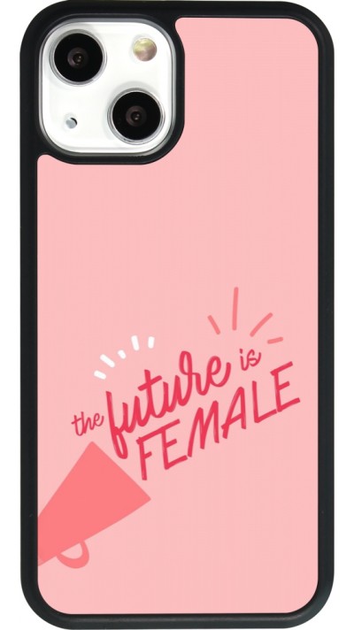 Coque iPhone 13 mini - Silicone rigide noir Womens day 2026 4