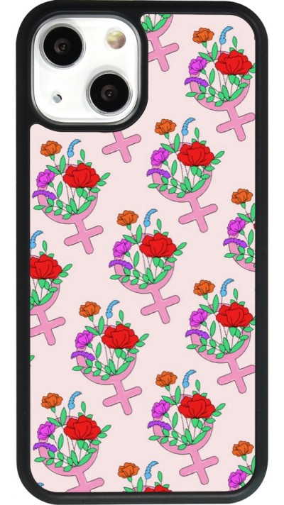 Coque iPhone 13 mini - Silicone rigide noir Womens day 2026 7