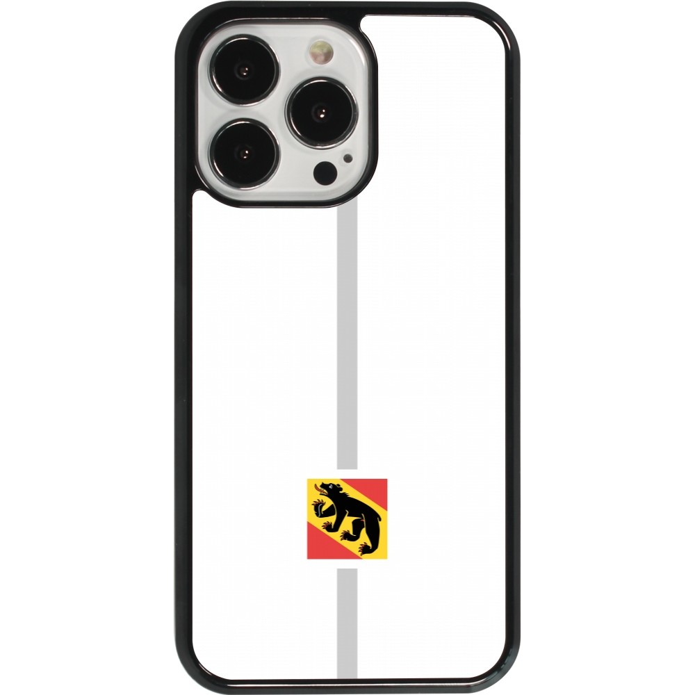 Coque iPhone 13 Pro - Canton BE blanc