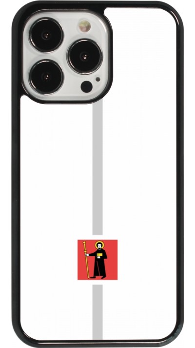 iPhone 13 Pro Case Hülle - Kanton GL weiss