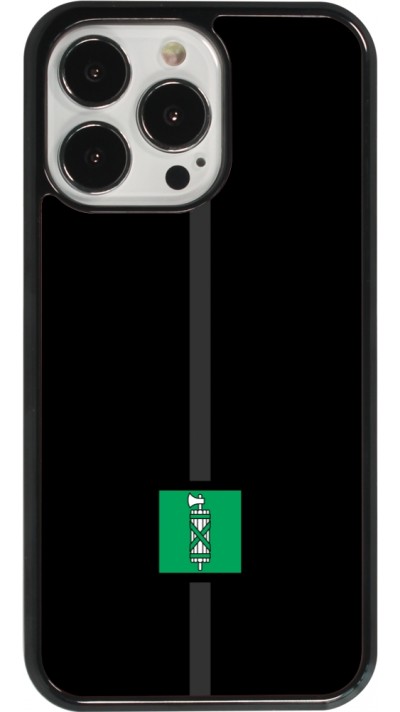 iPhone 13 Pro Case Hülle - Kanton SG schwarz