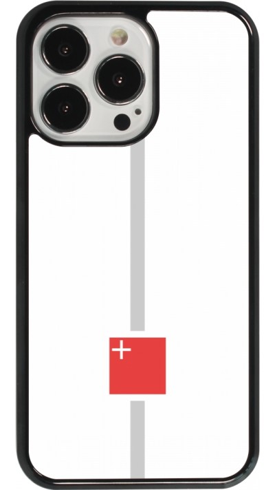 iPhone 13 Pro Case Hülle - Kanton SZ weiss