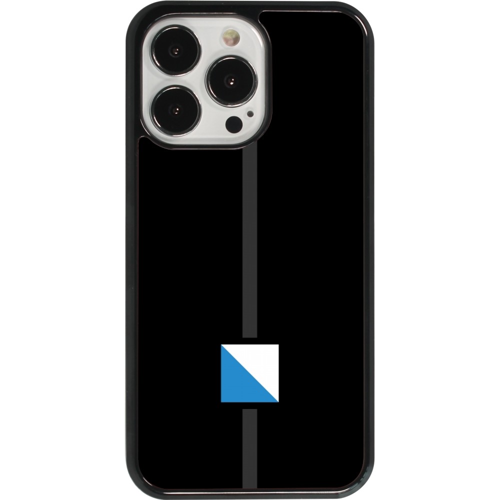 iPhone 13 Pro Case Hülle - Kanton ZH schwarz