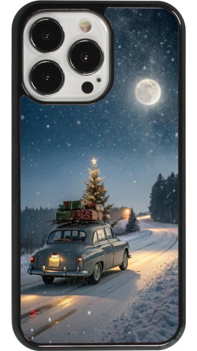 Coque iPhone 13 Pro - Christmas 25 Car with Tree Xmas