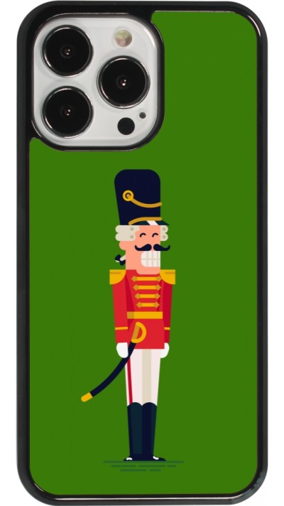 Coque iPhone 13 Pro - Christmas 25 Nutcracker Green