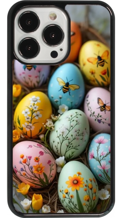 Coque iPhone 13 Pro - Easter 2026 Eggs with bees